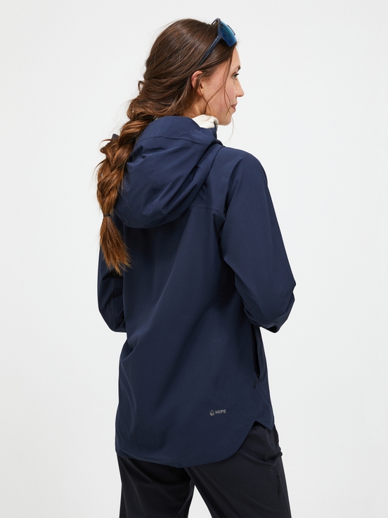 Navy Women Peak Performance Commuter Hipe 3l Shell Jacket | US-XPKHO4269