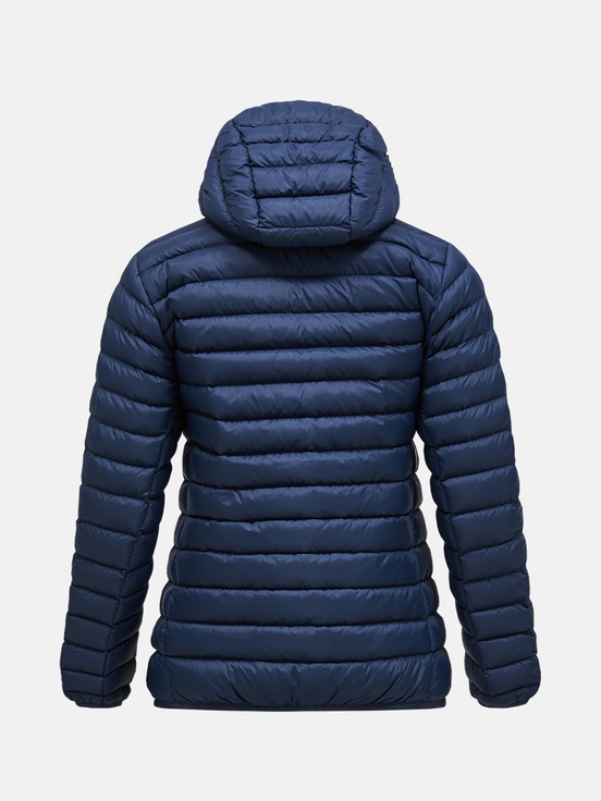 Navy Women Peak Performance Down Liner Hood Down Jacket | US-LZAQB0527