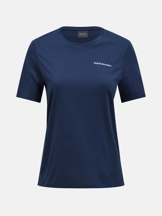 Navy Women Peak Performance Explore Logo T-shirt | US-ZDAUB0716