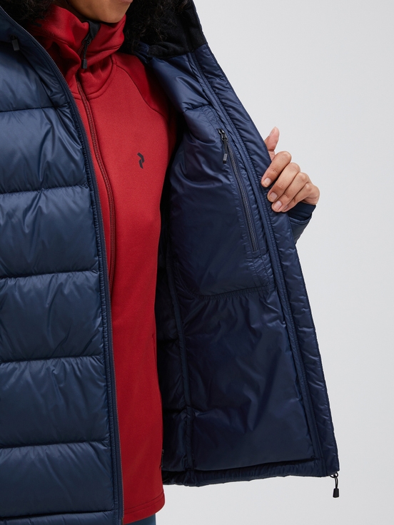 Navy Women Peak Performance Frost Down Jacket | US-ZXOWE1439