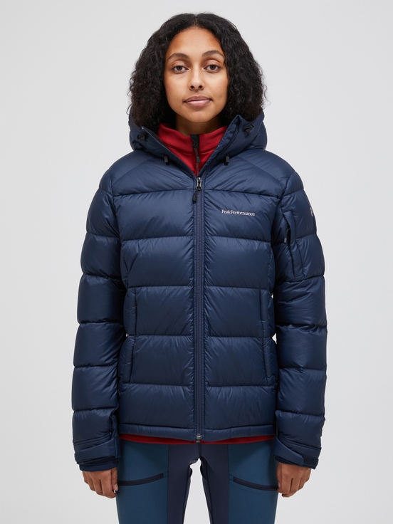 Navy Women Peak Performance Frost Down Jacket | US-ZXOWE1439