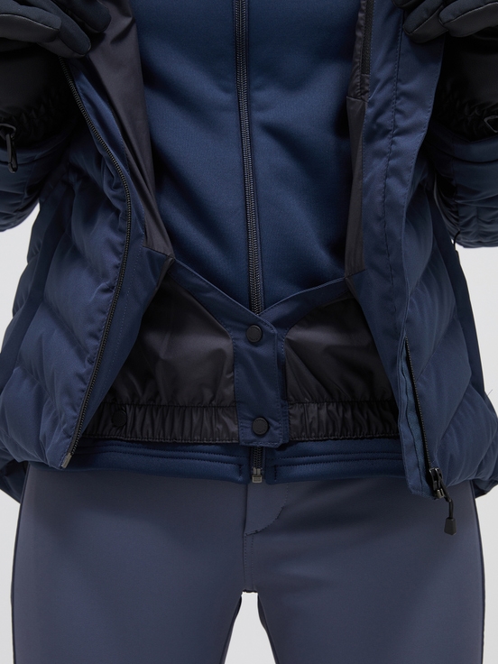 Navy Women Peak Performance Frost Down Ski Jacket | US-GMJRY6045