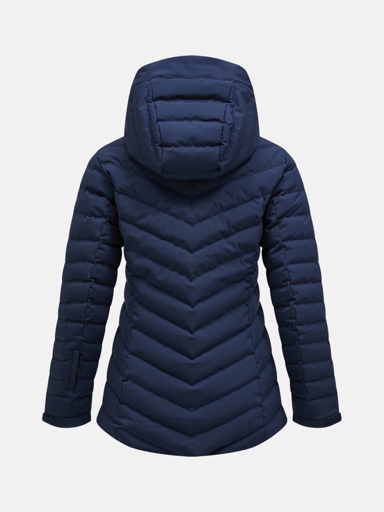 Navy Women Peak Performance Frost Down Ski Jacket | US-GMJRY6045