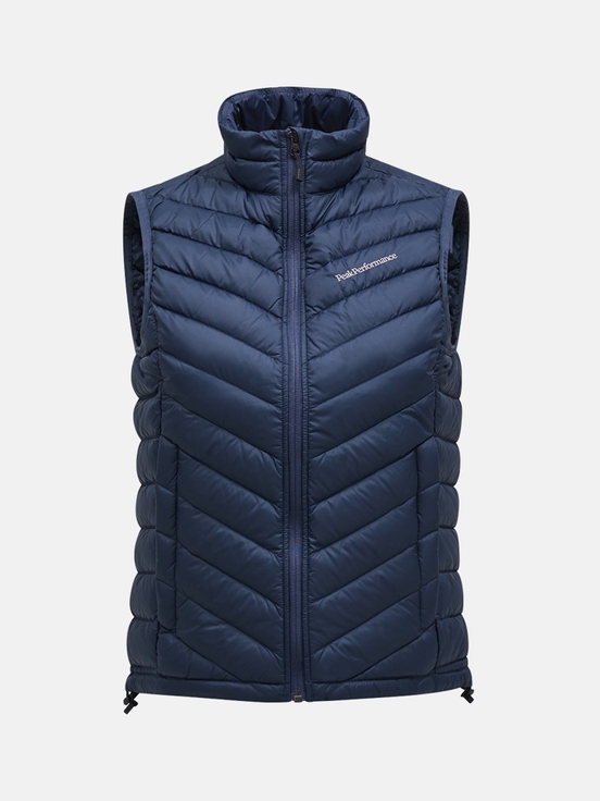 Navy Women Peak Performance Frost Down Vest | US-RNPMY3950