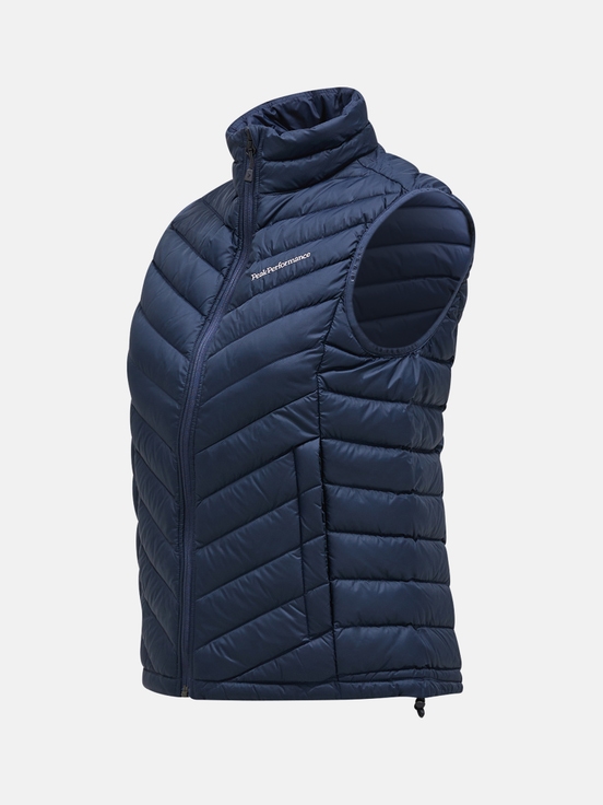 Navy Women Peak Performance Frost Down Vest | US-RNPMY3950