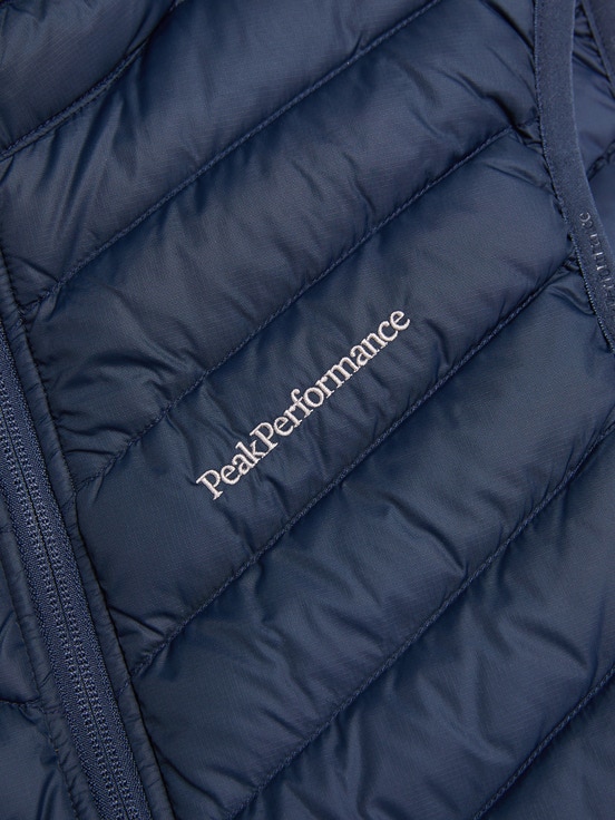 Navy Women Peak Performance Frost Down Vest | US-RNPMY3950