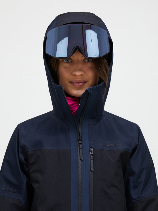 Navy Women Peak Performance Gravity Gore-tex 3l Shell Ski Jacket | US-XMJUL6705