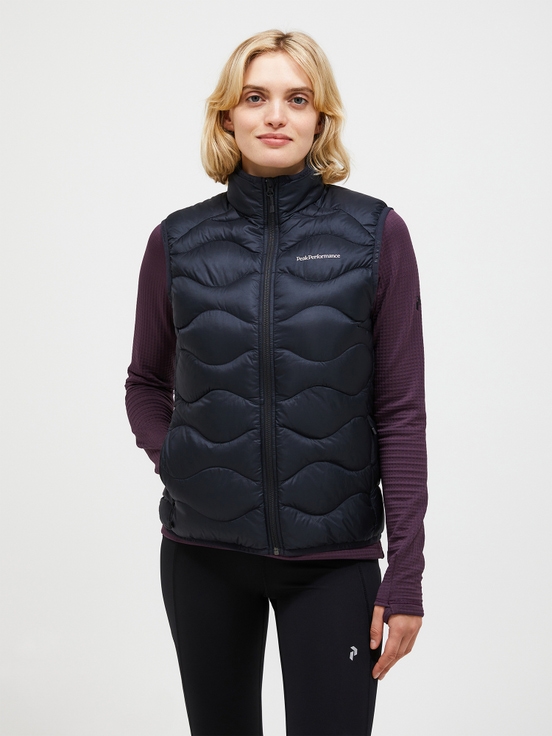 Navy Women Peak Performance Helium Down Vest | US-NOGHK2498