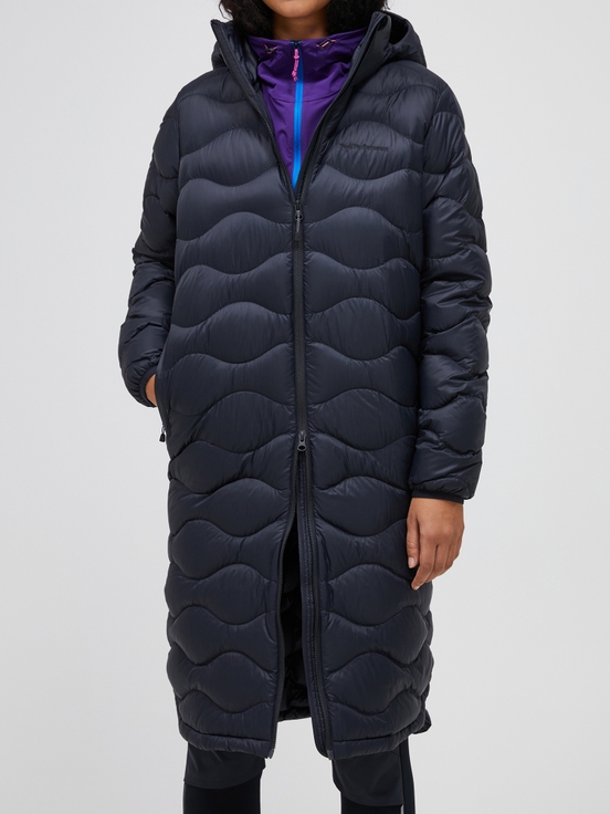 Navy Women Peak Performance Helium Down Coat | US-VKDTO4839