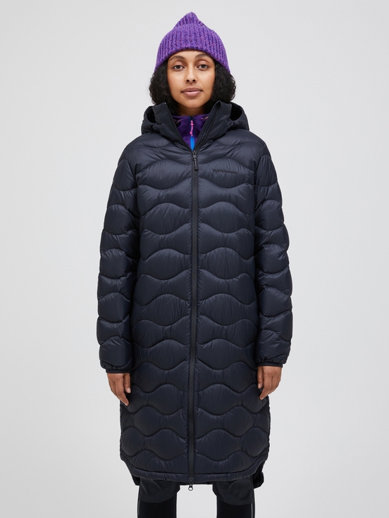 Navy Women Peak Performance Helium Down Coat | US-VKDTO4839