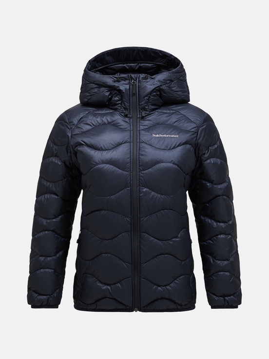 Navy Women Peak Performance Helium Hood Down Jacket | US-XLOHY9103