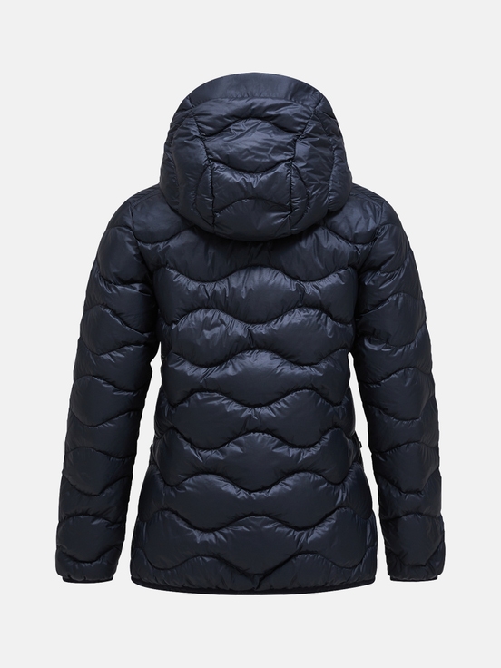 Navy Women Peak Performance Helium Hood Down Jacket | US-XLOHY9103