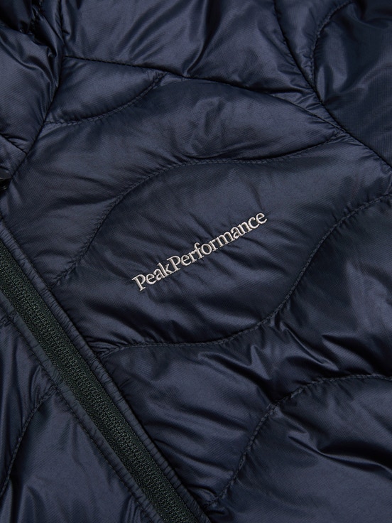 Navy Women Peak Performance Helium Hood Down Jacket | US-XLOHY9103