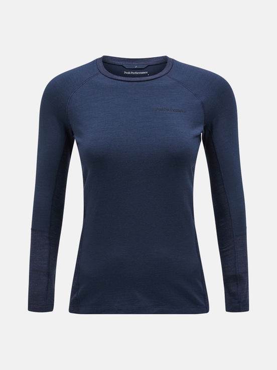 Navy Women Peak Performance Magic Crew Base Layer | US-TFYAW2349