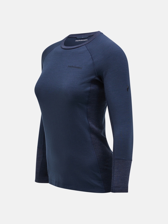 Navy Women Peak Performance Magic Crew Base Layer | US-TFYAW2349