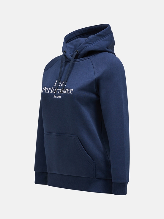 Navy Women Peak Performance Original Hoodie | US-WKPNL6823