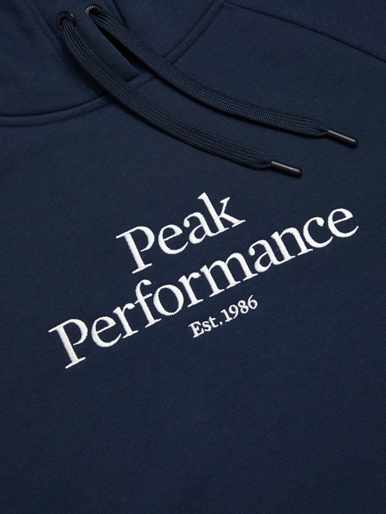 Navy Women Peak Performance Original Hoodie | US-WKPNL6823