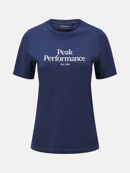 Navy Women Peak Performance Original T-shirt | US-ETKSW9367