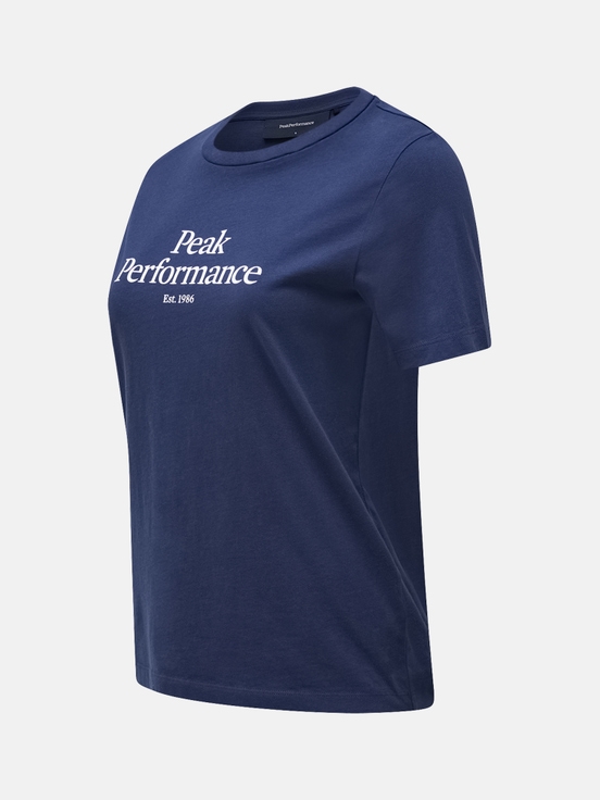 Navy Women Peak Performance Original T-shirt | US-ETKSW9367