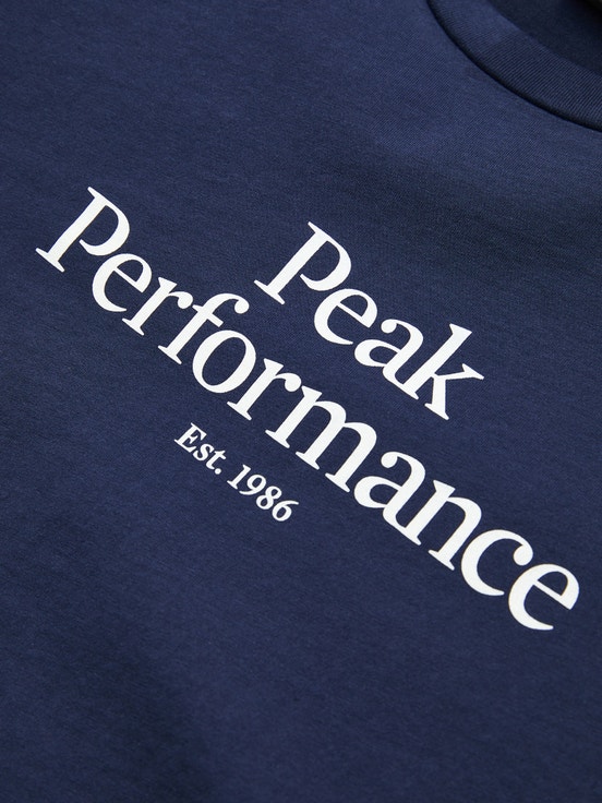 Navy Women Peak Performance Original T-shirt | US-ETKSW9367