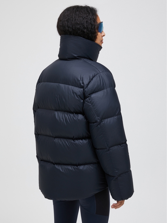 Navy Women Peak Performance Puffer Down Jacket | US-SUITP6345