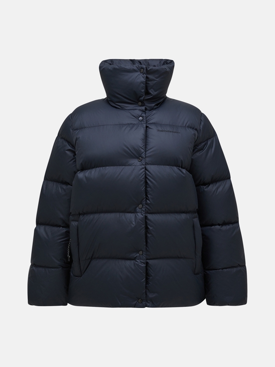 Navy Women Peak Performance Puffer Down Jacket | US-SUITP6345