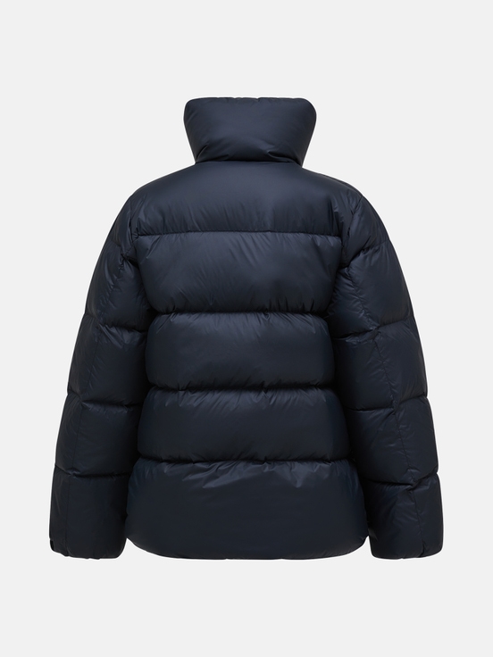 Navy Women Peak Performance Puffer Down Jacket | US-SUITP6345