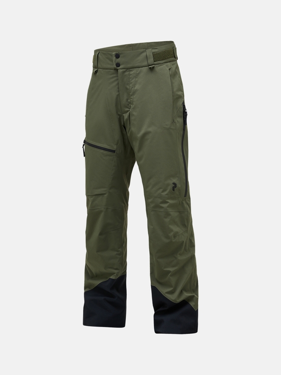 Olive Men Peak Performance Alpine Gore-tex 2l Insulated Shell Ski Pants | US-RIHFE7351