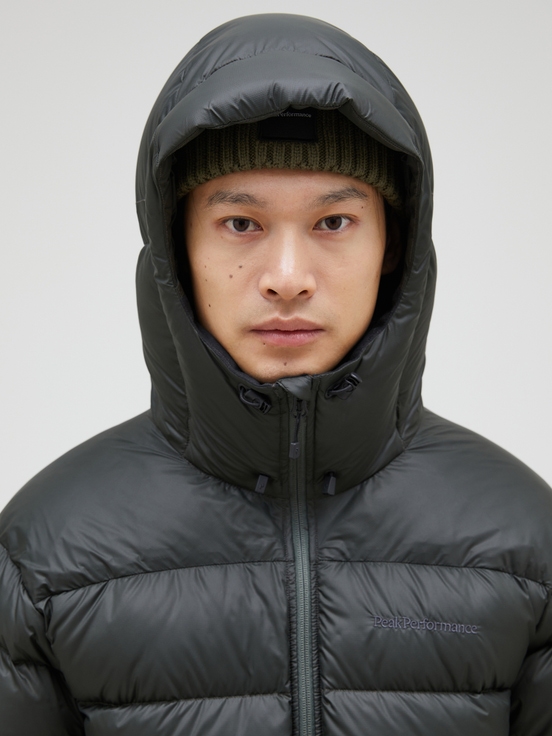 Olive Men Peak Performance Frost Down Jacket | US-GIJQZ6358