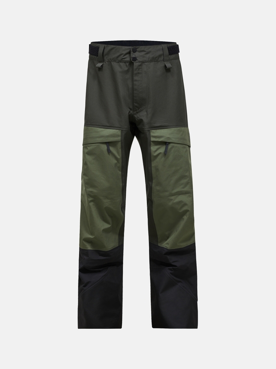 Olive Men Peak Performance Gravity Gore-tex 3l Shell Ski Pants | US-JQHMK0916