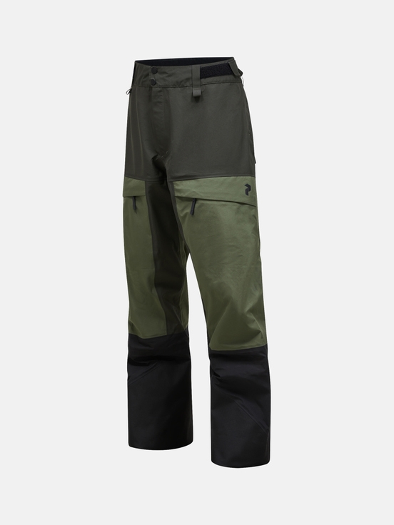 Olive Men Peak Performance Gravity Gore-tex 3l Shell Ski Pants | US-JQHMK0916