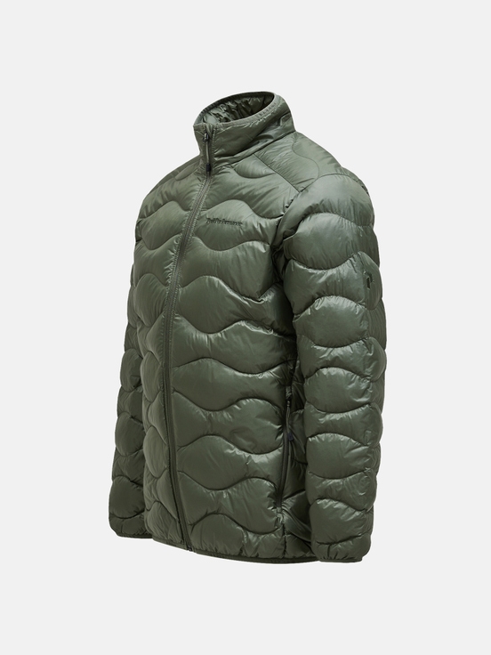 Olive Men Peak Performance Helium Down Jacket | US-KUJIG2834