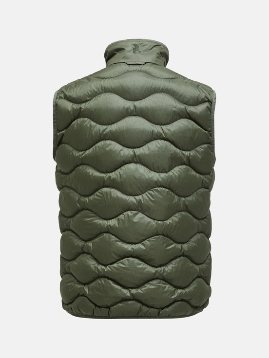 Olive Men Peak Performance Helium Down Vest | US-LVNJW2379