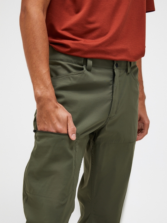 Olive Men Peak Performance Iconiq Pants Pants | US-GVYDP9607