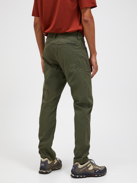 Olive Men Peak Performance Iconiq Pants Pants | US-GVYDP9607