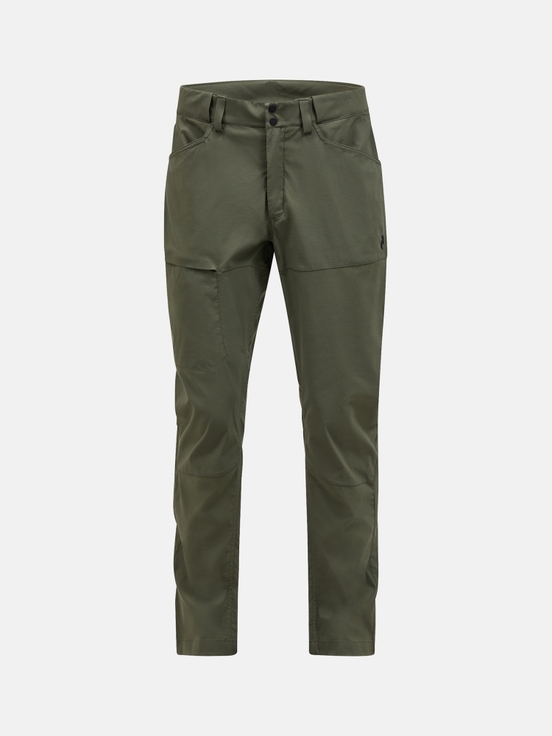 Olive Men Peak Performance Iconiq Pants Pants | US-GVYDP9607