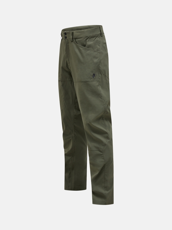 Olive Men Peak Performance Iconiq Pants Pants | US-GVYDP9607