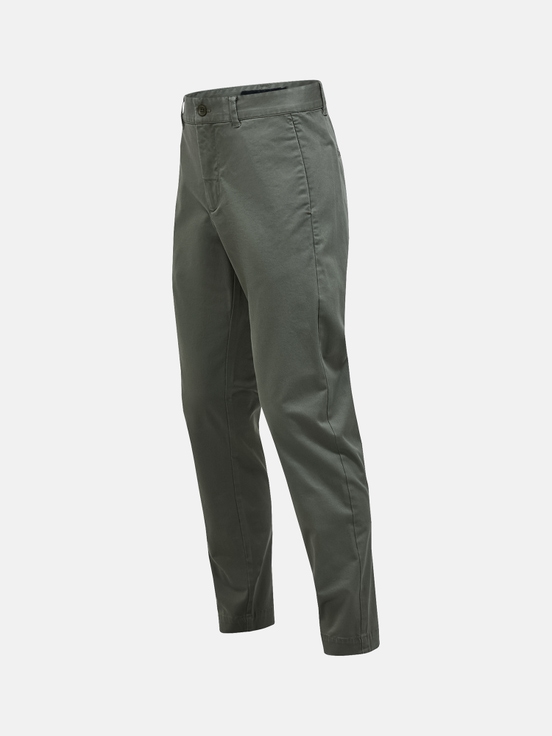 Olive Men Peak Performance Moment Narrow Pants | US-TCQLH8639