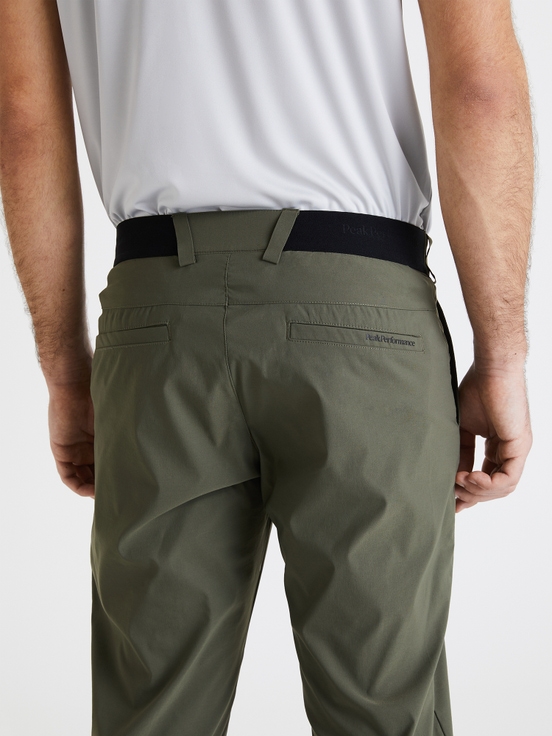 Olive Men Peak Performance Player Pants | US-UVYNX3914