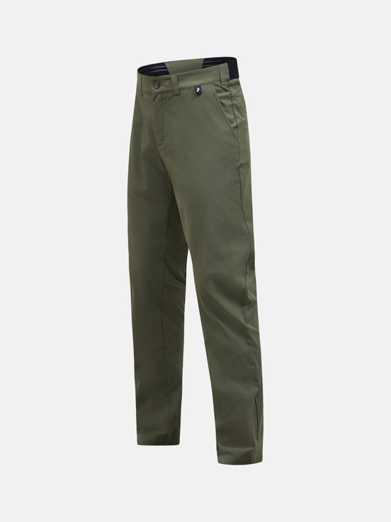 Olive Men Peak Performance Player Pants | US-UVYNX3914