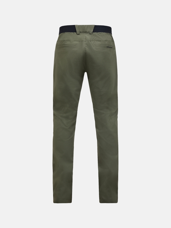 Olive Men Peak Performance Player Pants | US-UVYNX3914