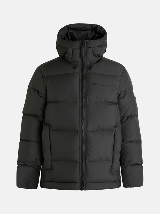 Olive Men Peak Performance Rivel Down Jacket | US-OHBVC8539