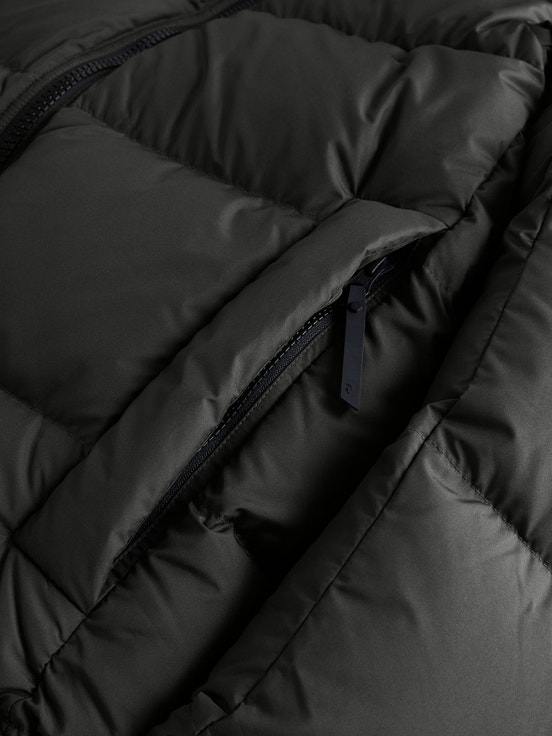 Olive Men Peak Performance Rivel Down Jacket | US-OHBVC8539