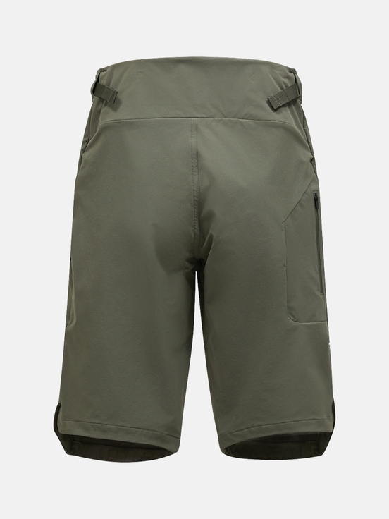 Olive Men Peak Performance Trail Mtb Shorts | US-KWDEM0697