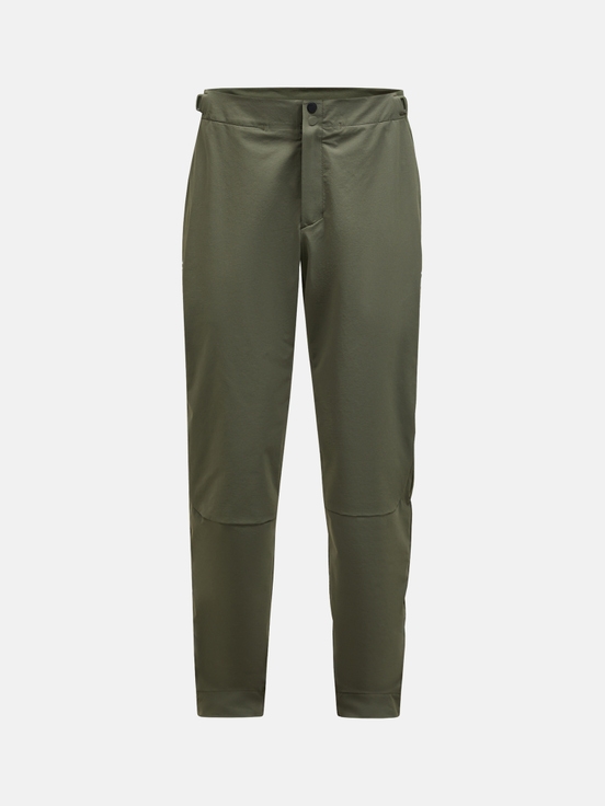 Olive Men Peak Performance Trail Pants | US-DENJF4980