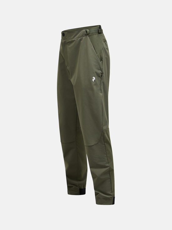 Olive Men Peak Performance Trail Pants | US-DENJF4980