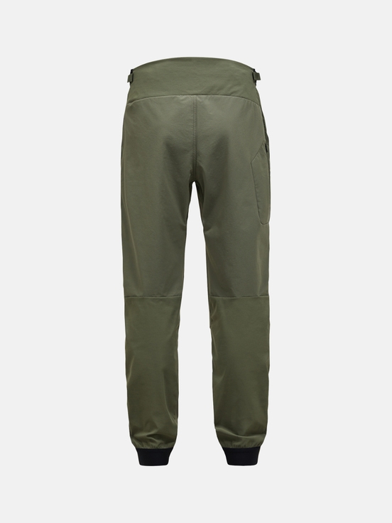 Olive Men Peak Performance Trail Pants | US-DENJF4980