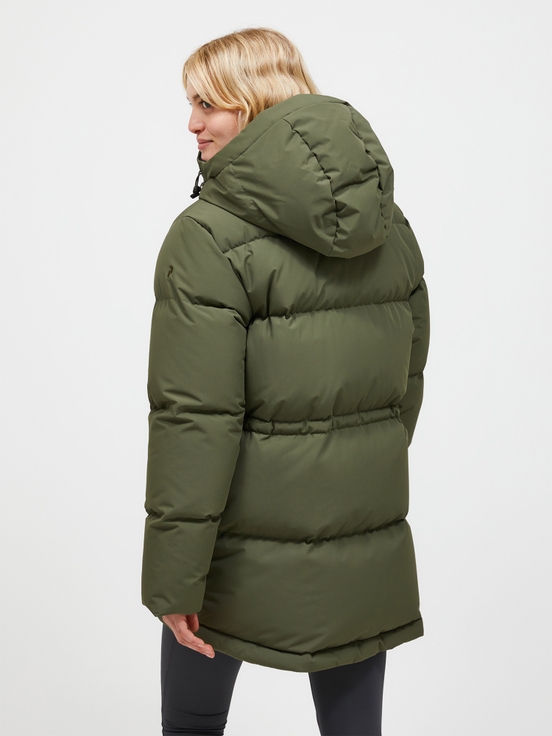 Olive Women Peak Performance Firn Down Parka | US-RNSYW9013