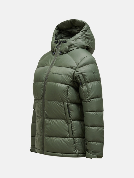 Olive Women Peak Performance Frost Down Jacket | US-CFXRW1957