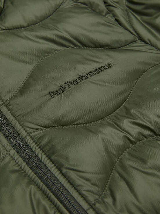 Olive Women Peak Performance Helium Down Parka | US-AQTVM7402